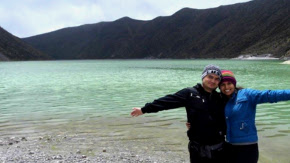  Laguna Verde del Volcán Azufral